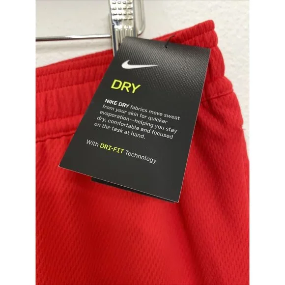 NEW XL Nike NBA New Orleans Pelicans  Dri-Fit Red Shorts Mens  AV1814-657 - Picture 6 of 6